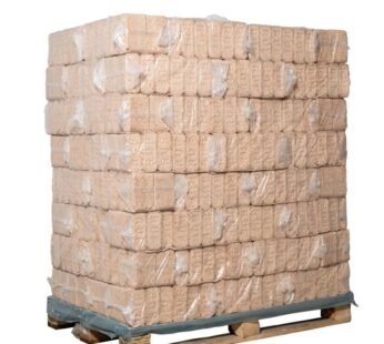 Brichete de fag RUF din lemn de esență tare fără gaură de tiraj, palet de 960 kg