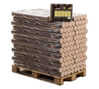 Brichete din lemn de esență tare Pollmeier, fag, palet de 960 kg