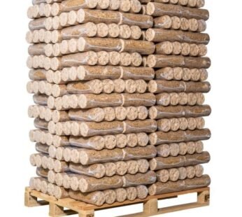 Brichete de lemn de rășinoase NESTRO, palet de 960 kg